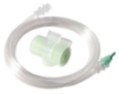 Tracheostomy filter with tubing